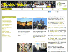 Tablet Screenshot of madrid-guide.homesfortravellers.com